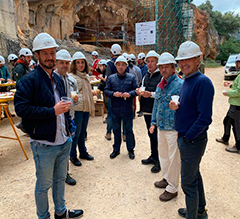 Visita de P+i a los yacimientos de Atapuerca